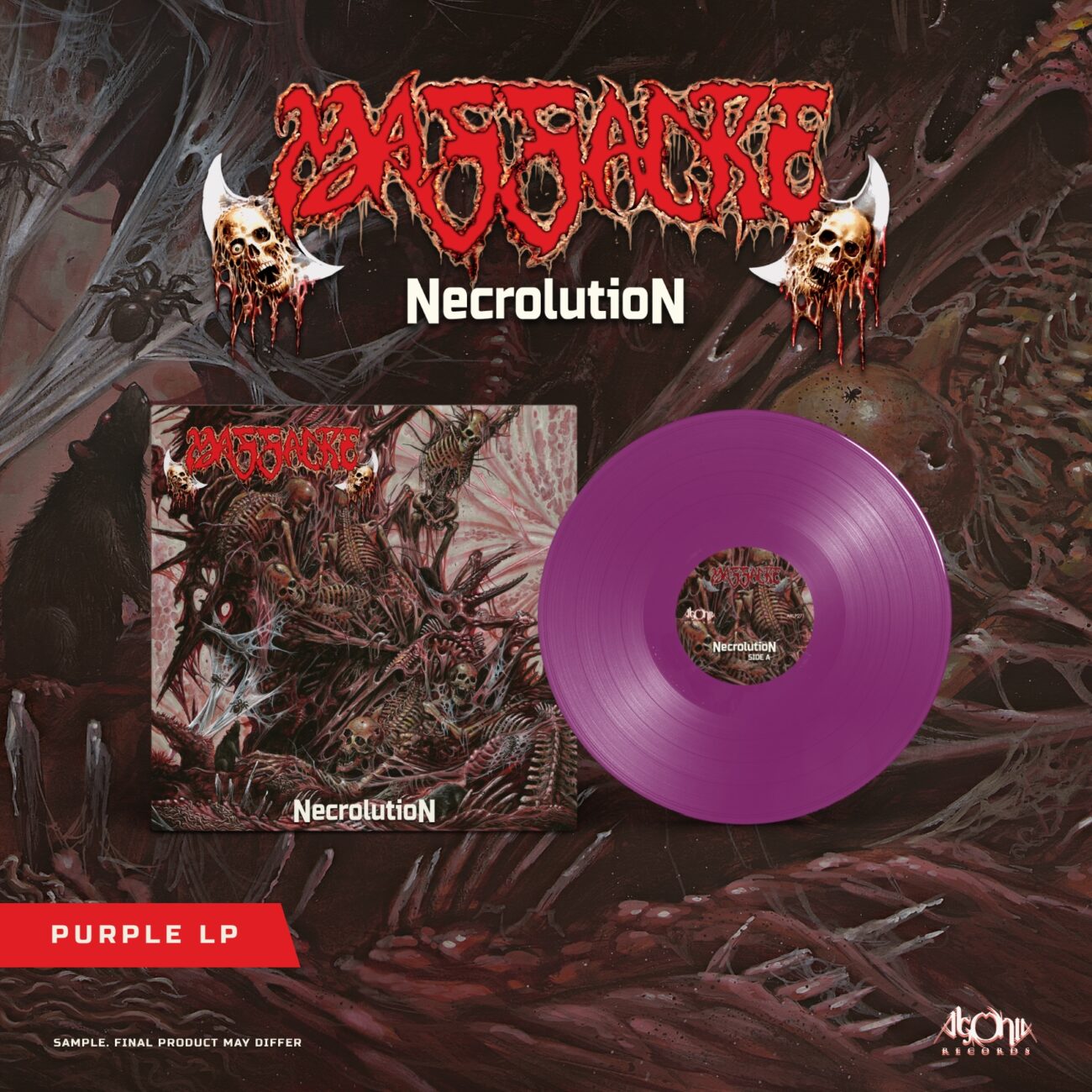 Massacre - Necrolution. Only 200 worldwide! 